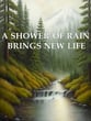 A Shower of Rain Brings New Life Concert Band sheet music cover